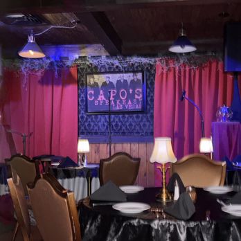 Capo's Restaurant & Speakeasy - Live singing every night - Italian Near Me - Las Vegas, Nevada Capo's Restaurant & Speakeasy - Live singing every night - Italian Near Me - Las Vegas, Nevada