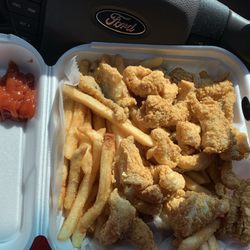 Nu Wave Fish & Chicken - Fresh photo of catfish nuggets and fries