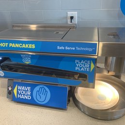 Automatic pancake maker.