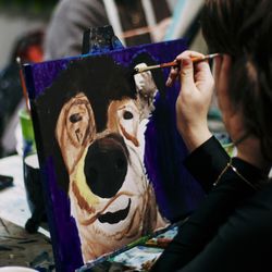 Raw Canvas - No experience needed  Our Calgary Paint Your Pet classes are beginner-friendly and fully guided.