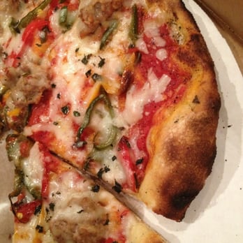 Pizzeria Toro - Fennel sausage & roasted  peppers pizza - Pizza Near Me - Durham, North Carolina