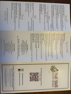 Menu photo 2 Half Shell Oyster House Pelham, AL Menu photo 2 Half Shell Oyster House Pelham, AL