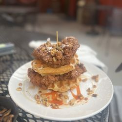 Urban Modern Kitchen - Chicken and waffles