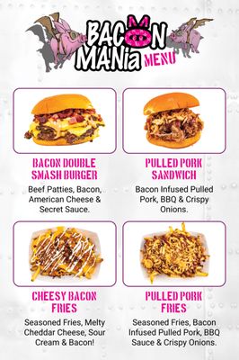Menu photo 2 Bacon MANia Truck Citrus Heights, CA