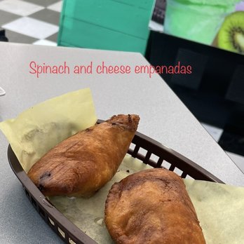 Peruvian Flavors - Spinach and cheese empanadas. - Peruvian Near Me - Hurricane, Utah Peruvian Flavors - Spinach and cheese empanadas. - Peruvian Near Me - Hurricane, Utah