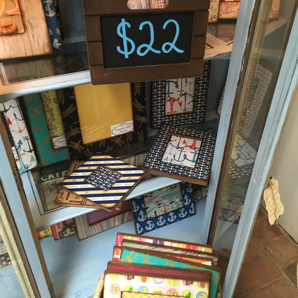Local by Design - These picture frames from Precious Carlo Frames would make awesome gifts! So fun! - Jewelry Near Me - Annapolis, Maryland