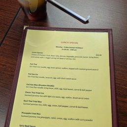 Lunch Special Menu Lunch Special Menu