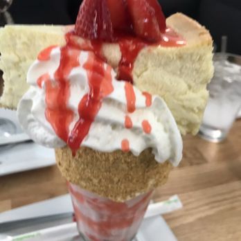EC Diner - Strawberry cheesecake shake - American Near Me - Ellicott City, Maryland EC Diner - Strawberry cheesecake shake - American Near Me - Ellicott City, Maryland