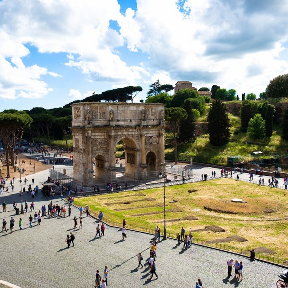 Colosseo - Arch of Constantine (as seen from the Colosseo) - Local Flavor Near Me - Rome, RM