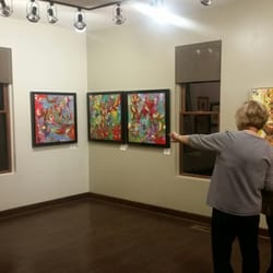 The Great Frame Up - 2nd Friday Gallery Walk - art by Sojna Widmer