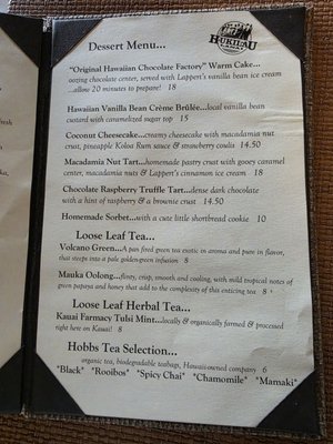 Menu photo 4 Hukilau Lanai Kapaa, HI Menu photo 4 Hukilau Lanai Kapaa, HI