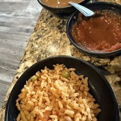 El Viejon Cocina y Cantina - Charro beans and rice. Amazing charro beans!
