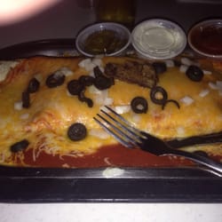 BT's Pub - Wet steak burrito