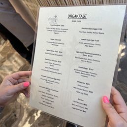 Breakfast menu 2/28/22 Breakfast menu 2/28/22