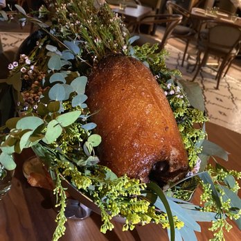 Francie - Duck in a pretty flower assortment for pictures - Italian Near Me - Brooklyn, New York Francie - Duck in a pretty flower assortment for pictures - Italian Near Me - Brooklyn, New York