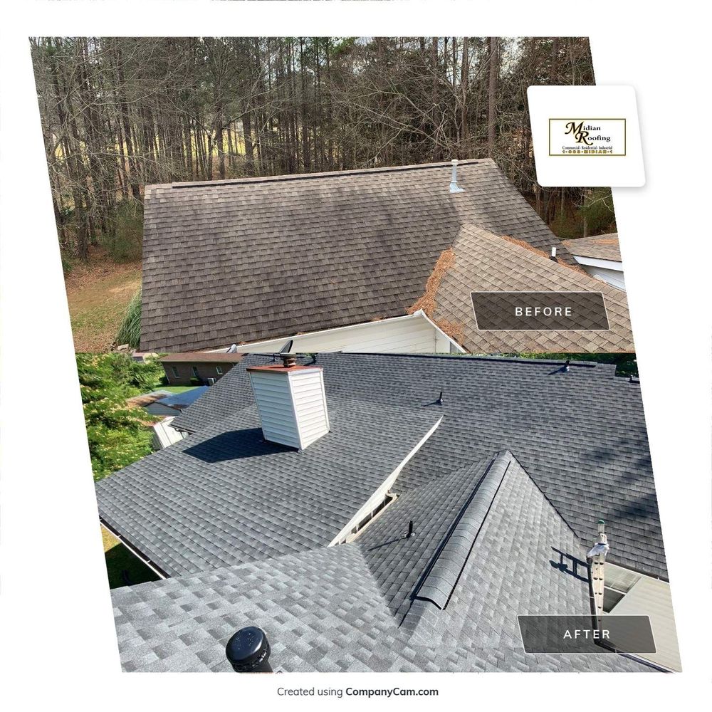 Slide of Midian Roofing