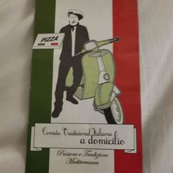Front of the menu