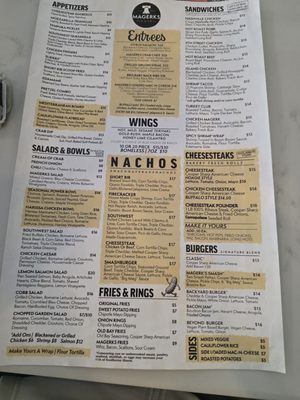 Menu photo 1 MaGerk's Pub & Grill Fort Washington, PA Menu photo 1 MaGerk's Pub & Grill Fort Washington, PA