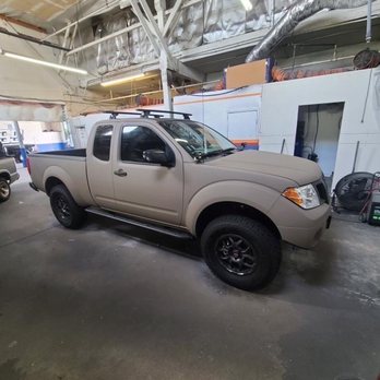 Bedliners by Lokii - Complete inside and outside Rhino bedliner sprayed. Nissan Baja Storm color. - Auto Customization Near Me - Riverside, California Bedliners by Lokii - Complete inside and outside Rhino bedliner sprayed. Nissan Baja Storm color. - Auto Customization Near Me - Riverside, California