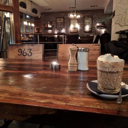 Brickyard - Hot chocolate in Brickyard's cozy bar/restaurant