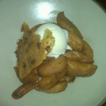 Nopa - Carmelized apple with bacon brittle and smoked ice cream - New American Near Me - San Francisco, California