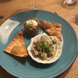 Chef Maria Manso - Ceviche and tuna tartar