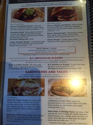 Menu photo 6 BJ's Restaurant & Brewhouse Tacoma, WA Menu photo 6 BJ's Restaurant & Brewhouse Tacoma, WA