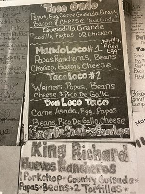 Menu photo 5 Maria's Cafe San Antonio, TX