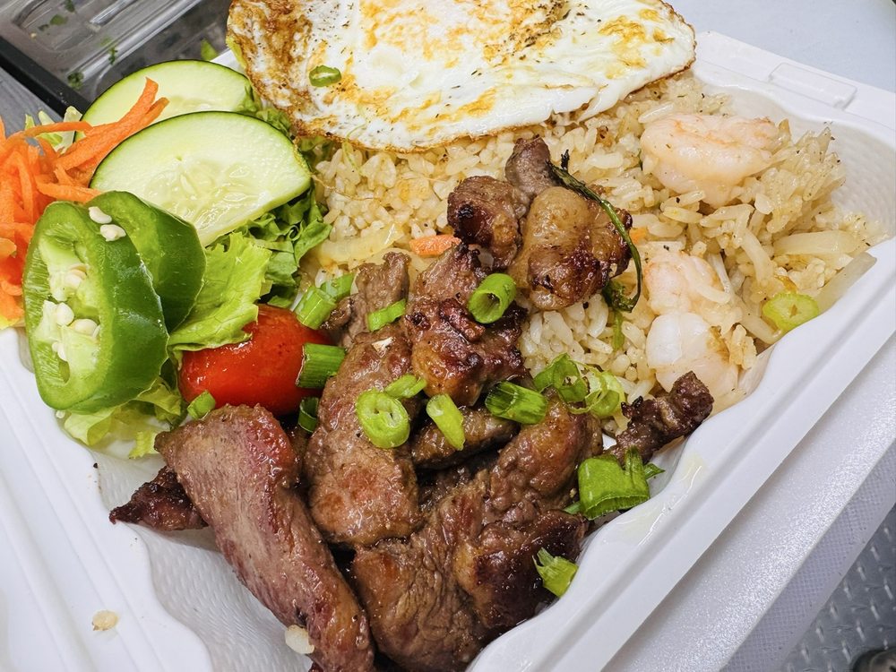 Food from Pho Sho