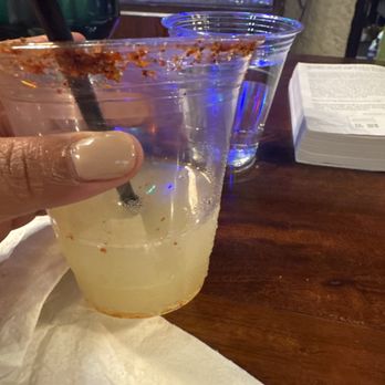 The Let Go - This *was* the frozen margarita - Wine Bars Near Me - Wimberley, Texas