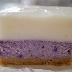 Petite Sweets - Okinawan sweet potato cheesecake