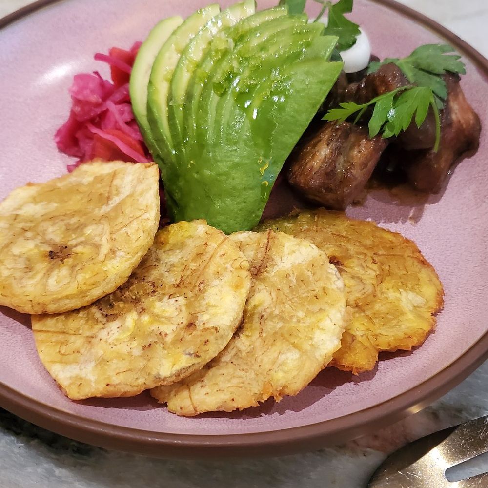 kann - Twice Cooked Pork. Fell apart with a spoon. So tender and thoroughly spiced. - Caribbean Near Me - Portland, Oregon