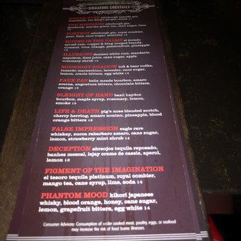 Apparition Room - Menu = Menu - Speakeasies Near Me - Temecula, California Apparition Room - Menu = Menu - Speakeasies Near Me - Temecula, California