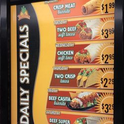 Taco Time - Daily Specials