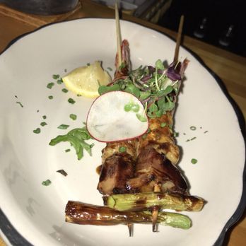 Mott St - Shrimp and pork belly skewers - Asian Fusion Near Me - Chicago, Illinois