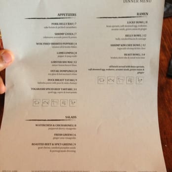 Lucky Belly - Dinner menu - Bars Near Me - Honolulu, Hawaii Lucky Belly - Dinner menu - Bars Near Me - Honolulu, Hawaii