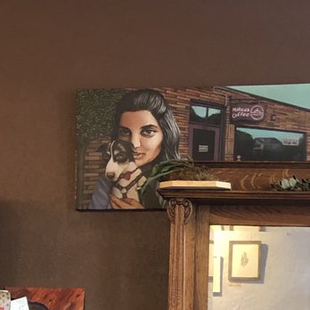 Makeda & Mingus - loved this painting - Coffee & Tea Near Me - Seattle, Washington Makeda & Mingus - loved this painting - Coffee & Tea Near Me - Seattle, Washington