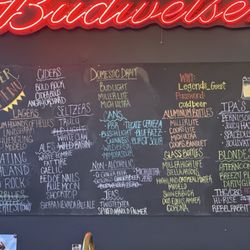 Legends Bar and Grill - Picture of the the beer menu 6/1/2026