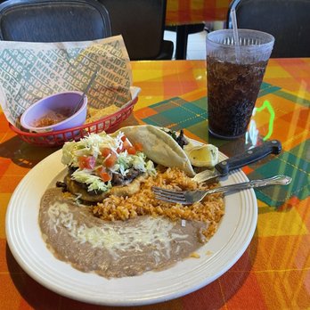 Rosy's Mexican Restaurant - 1 Sope & 1 Taco Combo. Delicious! - Mexican Near Me - Fresno, California Rosy's Mexican Restaurant - 1 Sope & 1 Taco Combo. Delicious! - Mexican Near Me - Fresno, California