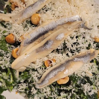 Harvest Pizzeria - Dublin - Kale Caesar salad with anchovies - Pizza Near Me - Dublin, Ohio Harvest Pizzeria - Dublin - Kale Caesar salad with anchovies - Pizza Near Me - Dublin, Ohio