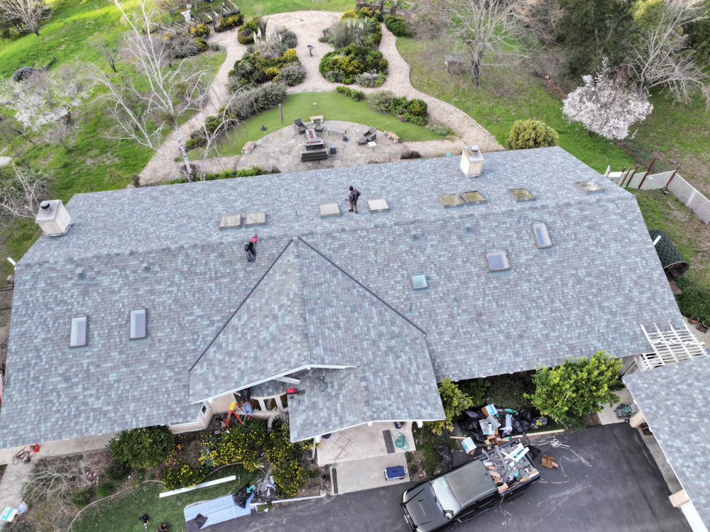 Slide of E & E Roofing