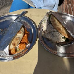 Donderos' - Butter chicken and chicken salad sandwich