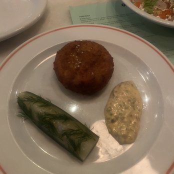FIG - Tete de poisson en croute. Think of it as the best fish stick ever (in patty form). - New American Near Me - Charleston, South Carolina FIG - Tete de poisson en croute. Think of it as the best fish stick ever (in patty form). - New American Near Me - Charleston, South Carolina
