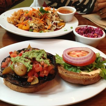 Veggie Grill by Next Level - Getting in our greens @VeggieGrill #PortobelloMushroomSand #ThaiChixSalad - Vegan Near Me - Long Beach, California Veggie Grill by Next Level - Getting in our greens @VeggieGrill #PortobelloMushroomSand #ThaiChixSalad - Vegan Near Me - Long Beach, California