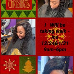 Serenity Hair Salon - Walk ins will be accepted Christmas Eve and New Year's Eve