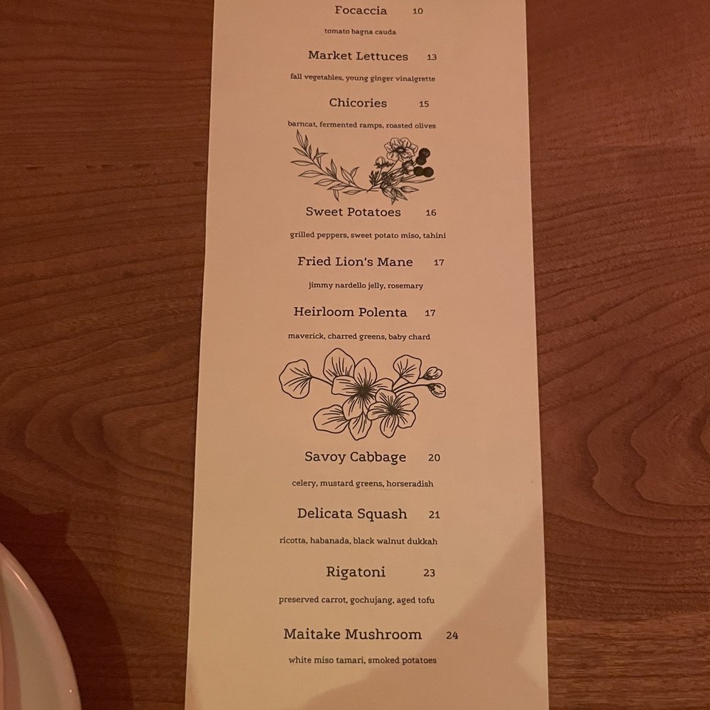Pietramala - November Menu - Vegan Near Me - Philadelphia, Pennsylvania Pietramala - November Menu - Vegan Near Me - Philadelphia, Pennsylvania