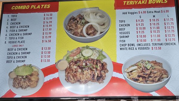 Menu photo 7 The Spot Teriyaki Covina, CA