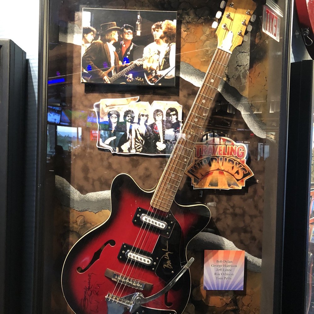 Big Rock Pub - Signed guitar - American Near Me - Indio, California Big Rock Pub - Signed guitar - American Near Me - Indio, California