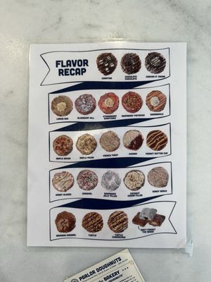 Menu photo 2 Parlor Doughnuts Phoenix, AZ