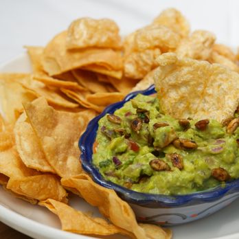 Sabor A Oaxaca - Guacamole - served with chicharron & chips - Mexican Near Me - Rancho Cucamonga, California Sabor A Oaxaca - Guacamole - served with chicharron & chips - Mexican Near Me - Rancho Cucamonga, California